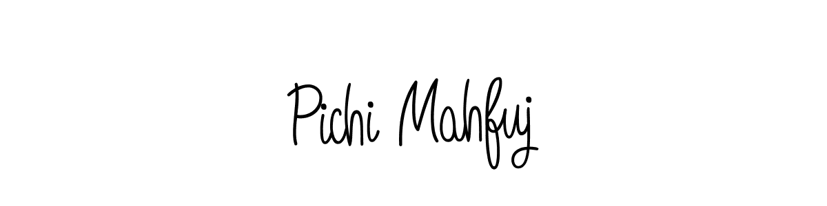 Make a short Pichi Mahfuj signature style. Manage your documents anywhere anytime using Angelique-Rose-font-FFP. Create and add eSignatures, submit forms, share and send files easily. Pichi Mahfuj signature style 5 images and pictures png