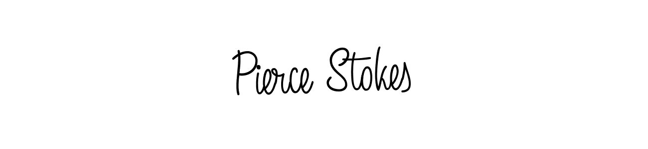 How to Draw Pierce Stokes signature style? Angelique-Rose-font-FFP is a latest design signature styles for name Pierce Stokes. Pierce Stokes signature style 5 images and pictures png
