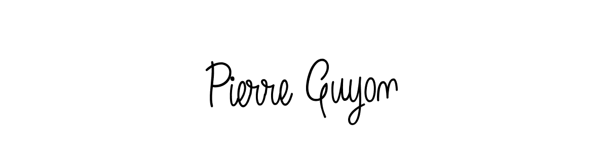 Use a signature maker to create a handwritten signature online. With this signature software, you can design (Angelique-Rose-font-FFP) your own signature for name Pierre Guyon. Pierre Guyon signature style 5 images and pictures png