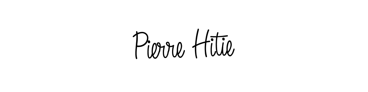 Best and Professional Signature Style for Pierre Hitie. Angelique-Rose-font-FFP Best Signature Style Collection. Pierre Hitie signature style 5 images and pictures png