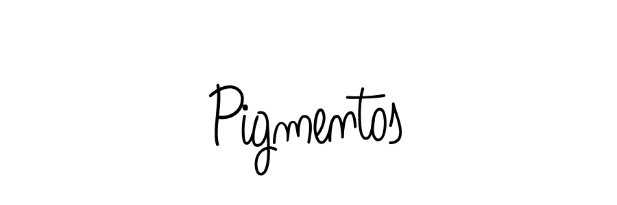 You should practise on your own different ways (Angelique-Rose-font-FFP) to write your name (Pigmentos) in signature. don't let someone else do it for you. Pigmentos signature style 5 images and pictures png