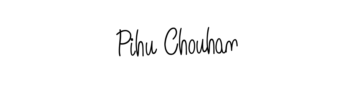 Best and Professional Signature Style for Pihu Chouhan. Angelique-Rose-font-FFP Best Signature Style Collection. Pihu Chouhan signature style 5 images and pictures png