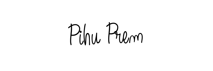 How to make Pihu Prem signature? Angelique-Rose-font-FFP is a professional autograph style. Create handwritten signature for Pihu Prem name. Pihu Prem signature style 5 images and pictures png