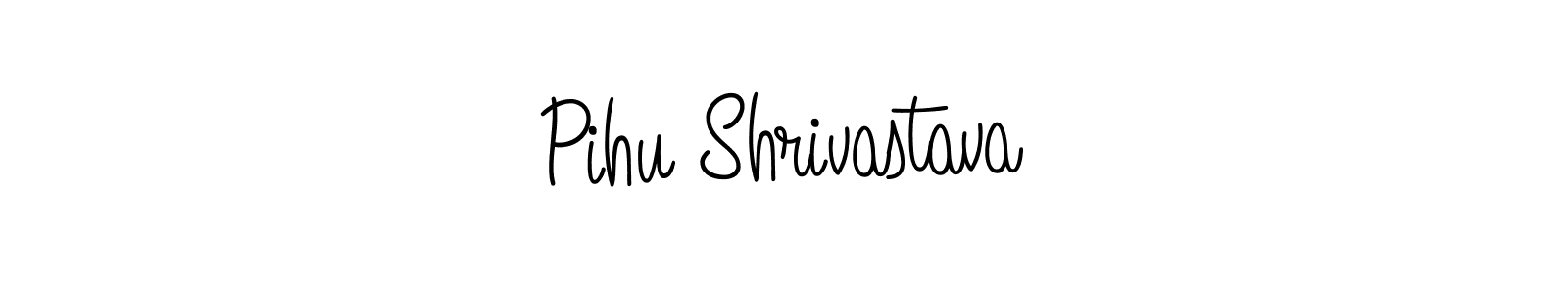 Best and Professional Signature Style for Pihu Shrivastava. Angelique-Rose-font-FFP Best Signature Style Collection. Pihu Shrivastava signature style 5 images and pictures png