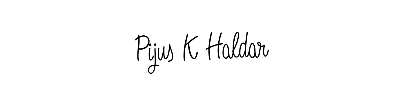 You can use this online signature creator to create a handwritten signature for the name Pijus K Haldar. This is the best online autograph maker. Pijus K Haldar signature style 5 images and pictures png