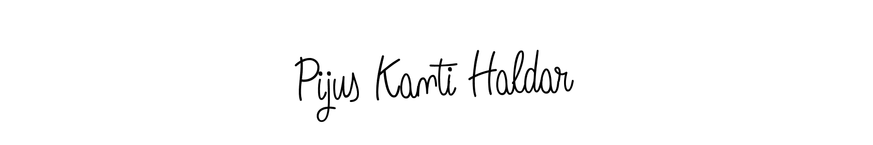 Also we have Pijus Kanti Haldar name is the best signature style. Create professional handwritten signature collection using Angelique-Rose-font-FFP autograph style. Pijus Kanti Haldar signature style 5 images and pictures png