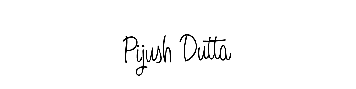 Once you've used our free online signature maker to create your best signature Angelique-Rose-font-FFP style, it's time to enjoy all of the benefits that Pijush Dutta name signing documents. Pijush Dutta signature style 5 images and pictures png