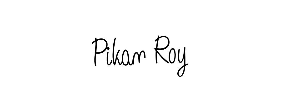 Also we have Pikan Roy name is the best signature style. Create professional handwritten signature collection using Angelique-Rose-font-FFP autograph style. Pikan Roy signature style 5 images and pictures png