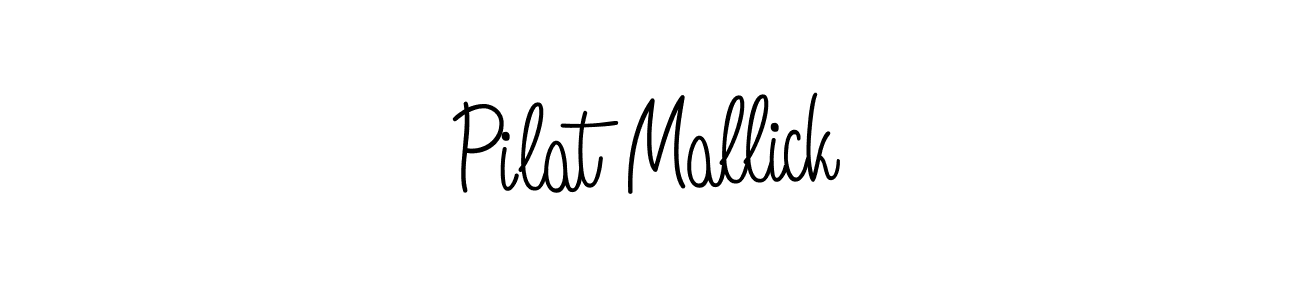 How to make Pilat Mallick signature? Angelique-Rose-font-FFP is a professional autograph style. Create handwritten signature for Pilat Mallick name. Pilat Mallick signature style 5 images and pictures png