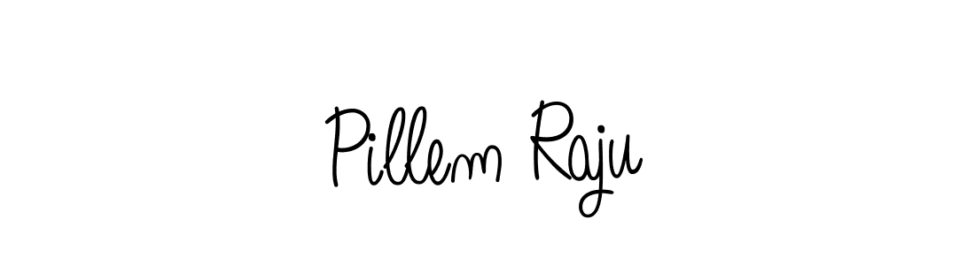 Design your own signature with our free online signature maker. With this signature software, you can create a handwritten (Angelique-Rose-font-FFP) signature for name Pillem Raju. Pillem Raju signature style 5 images and pictures png