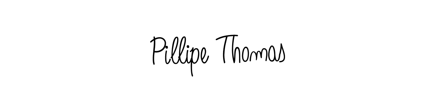 Make a short Pillipe Thomas signature style. Manage your documents anywhere anytime using Angelique-Rose-font-FFP. Create and add eSignatures, submit forms, share and send files easily. Pillipe Thomas signature style 5 images and pictures png