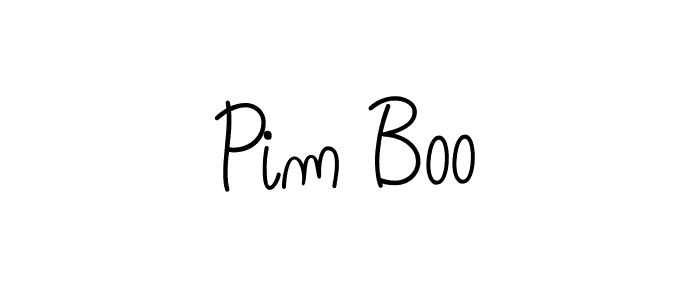 Once you've used our free online signature maker to create your best signature Angelique-Rose-font-FFP style, it's time to enjoy all of the benefits that Pim Boo name signing documents. Pim Boo signature style 5 images and pictures png