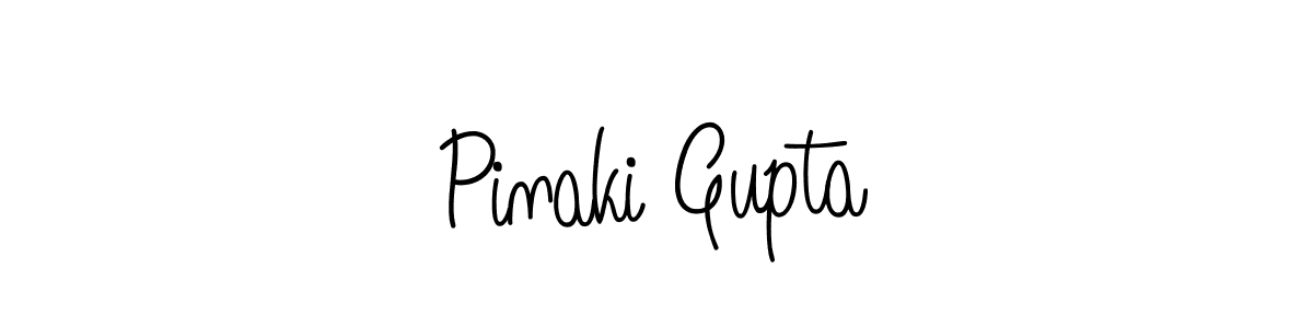 How to make Pinaki Gupta signature? Angelique-Rose-font-FFP is a professional autograph style. Create handwritten signature for Pinaki Gupta name. Pinaki Gupta signature style 5 images and pictures png