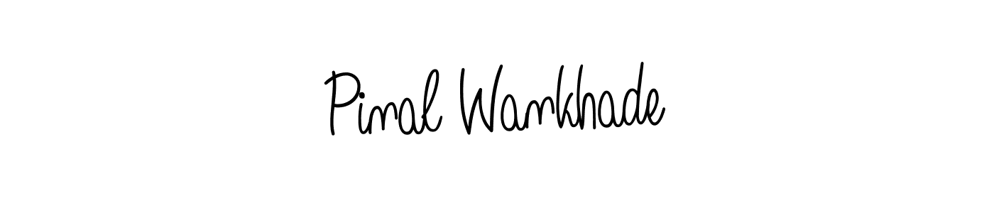 It looks lik you need a new signature style for name Pinal Wankhade. Design unique handwritten (Angelique-Rose-font-FFP) signature with our free signature maker in just a few clicks. Pinal Wankhade signature style 5 images and pictures png