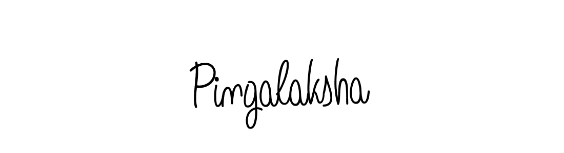 How to make Pingalaksha name signature. Use Angelique-Rose-font-FFP style for creating short signs online. This is the latest handwritten sign. Pingalaksha signature style 5 images and pictures png