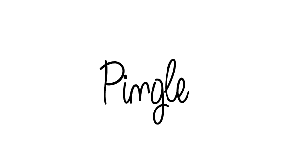 Make a beautiful signature design for name Pingle. With this signature (Angelique-Rose-font-FFP) style, you can create a handwritten signature for free. Pingle signature style 5 images and pictures png