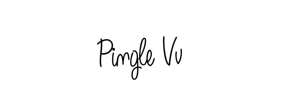 Once you've used our free online signature maker to create your best signature Angelique-Rose-font-FFP style, it's time to enjoy all of the benefits that Pingle Vv name signing documents. Pingle Vv signature style 5 images and pictures png