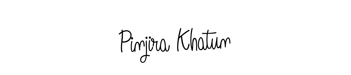 Once you've used our free online signature maker to create your best signature Angelique-Rose-font-FFP style, it's time to enjoy all of the benefits that Pinjira Khatun name signing documents. Pinjira Khatun signature style 5 images and pictures png