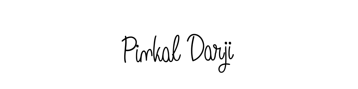 How to make Pinkal Darji signature? Angelique-Rose-font-FFP is a professional autograph style. Create handwritten signature for Pinkal Darji name. Pinkal Darji signature style 5 images and pictures png