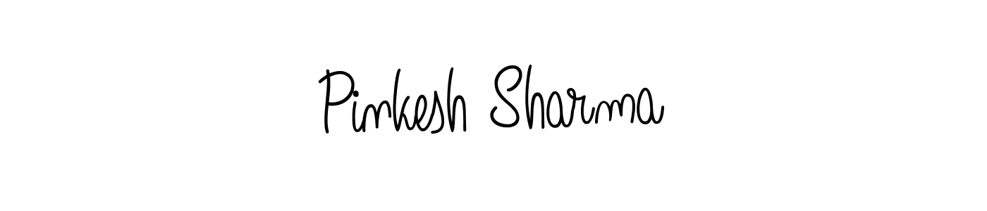 Once you've used our free online signature maker to create your best signature Angelique-Rose-font-FFP style, it's time to enjoy all of the benefits that Pinkesh Sharma name signing documents. Pinkesh Sharma signature style 5 images and pictures png