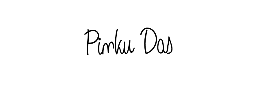 Also we have Pinku Das name is the best signature style. Create professional handwritten signature collection using Angelique-Rose-font-FFP autograph style. Pinku Das signature style 5 images and pictures png