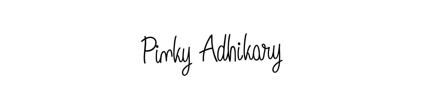 Check out images of Autograph of Pinky Adhikary name. Actor Pinky Adhikary Signature Style. Angelique-Rose-font-FFP is a professional sign style online. Pinky Adhikary signature style 5 images and pictures png