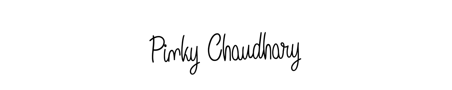 Best and Professional Signature Style for Pinky Chaudhary. Angelique-Rose-font-FFP Best Signature Style Collection. Pinky Chaudhary signature style 5 images and pictures png