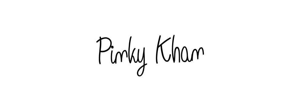 It looks lik you need a new signature style for name Pinky Khan. Design unique handwritten (Angelique-Rose-font-FFP) signature with our free signature maker in just a few clicks. Pinky Khan signature style 5 images and pictures png