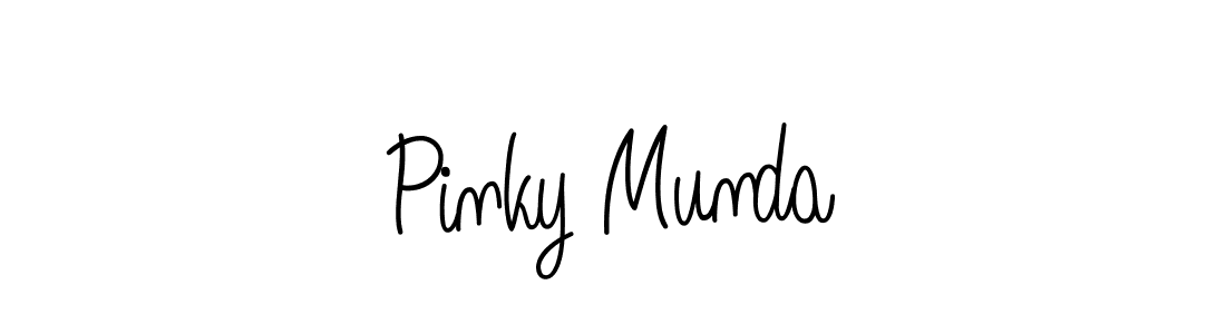 if you are searching for the best signature style for your name Pinky Munda. so please give up your signature search. here we have designed multiple signature styles  using Angelique-Rose-font-FFP. Pinky Munda signature style 5 images and pictures png