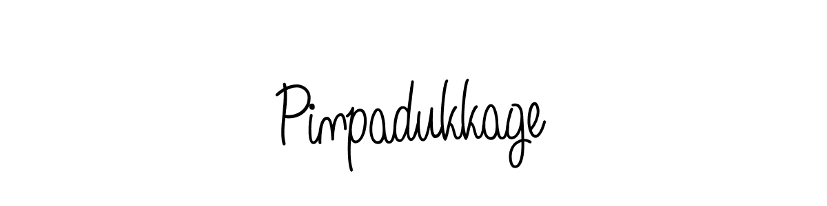 The best way (Angelique-Rose-font-FFP) to make a short signature is to pick only two or three words in your name. The name Pinpadukkage include a total of six letters. For converting this name. Pinpadukkage signature style 5 images and pictures png