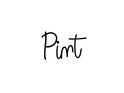 Create a beautiful signature design for name Pint. With this signature (Angelique-Rose-font-FFP) fonts, you can make a handwritten signature for free. Pint signature style 5 images and pictures png