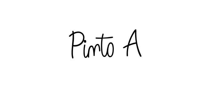 Make a beautiful signature design for name Pinto A. Use this online signature maker to create a handwritten signature for free. Pinto A signature style 5 images and pictures png