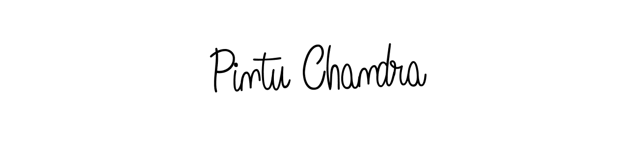 How to Draw Pintu Chandra signature style? Angelique-Rose-font-FFP is a latest design signature styles for name Pintu Chandra. Pintu Chandra signature style 5 images and pictures png
