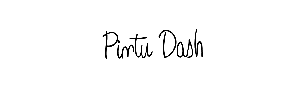 Similarly Angelique-Rose-font-FFP is the best handwritten signature design. Signature creator online .You can use it as an online autograph creator for name Pintu Dash. Pintu Dash signature style 5 images and pictures png
