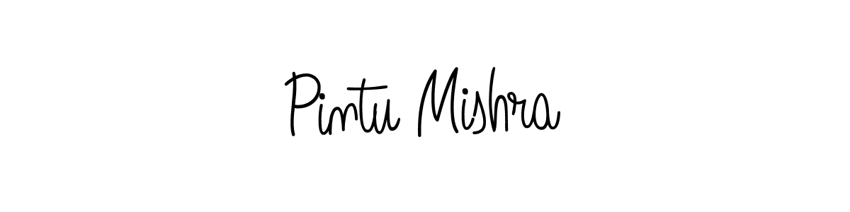 Best and Professional Signature Style for Pintu Mishra. Angelique-Rose-font-FFP Best Signature Style Collection. Pintu Mishra signature style 5 images and pictures png