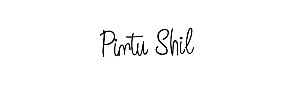 Similarly Angelique-Rose-font-FFP is the best handwritten signature design. Signature creator online .You can use it as an online autograph creator for name Pintu Shil. Pintu Shil signature style 5 images and pictures png