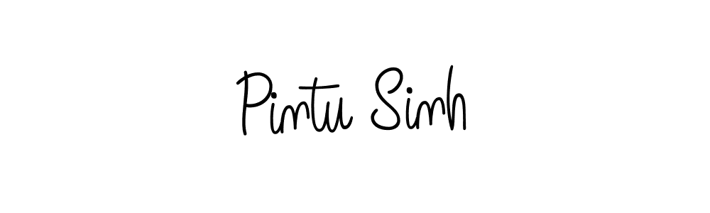 Angelique-Rose-font-FFP is a professional signature style that is perfect for those who want to add a touch of class to their signature. It is also a great choice for those who want to make their signature more unique. Get Pintu Sinh name to fancy signature for free. Pintu Sinh signature style 5 images and pictures png