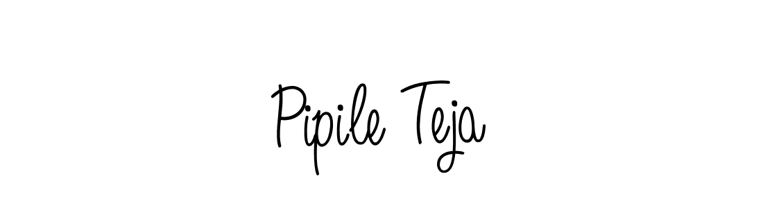 You can use this online signature creator to create a handwritten signature for the name Pipile Teja. This is the best online autograph maker. Pipile Teja signature style 5 images and pictures png