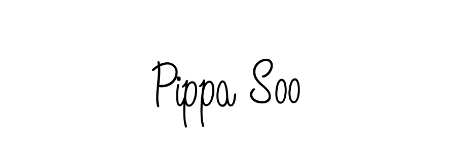 How to make Pippa Soo name signature. Use Angelique-Rose-font-FFP style for creating short signs online. This is the latest handwritten sign. Pippa Soo signature style 5 images and pictures png