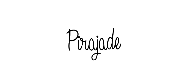 Also we have Pirajade name is the best signature style. Create professional handwritten signature collection using Angelique-Rose-font-FFP autograph style. Pirajade signature style 5 images and pictures png