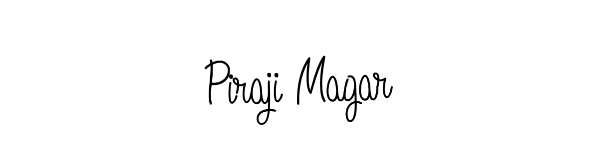 It looks lik you need a new signature style for name Piraji Magar. Design unique handwritten (Angelique-Rose-font-FFP) signature with our free signature maker in just a few clicks. Piraji Magar signature style 5 images and pictures png