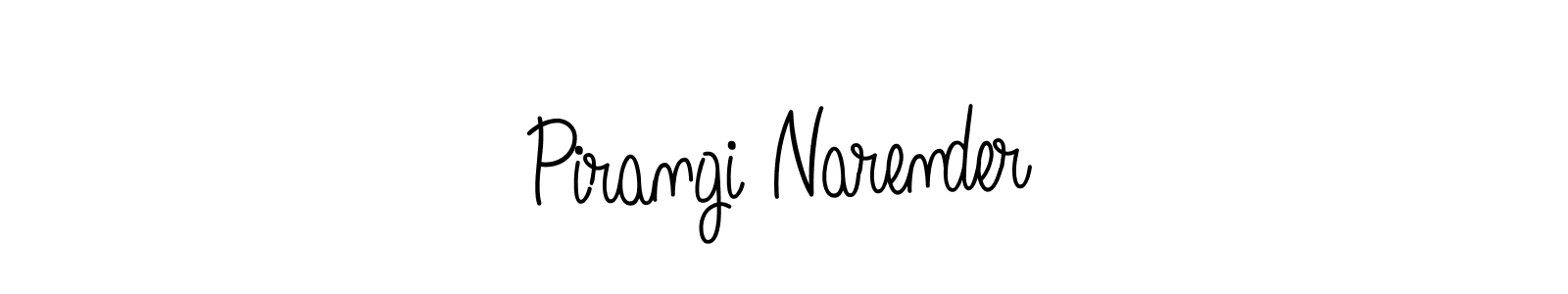 Best and Professional Signature Style for Pirangi Narender. Angelique-Rose-font-FFP Best Signature Style Collection. Pirangi Narender signature style 5 images and pictures png
