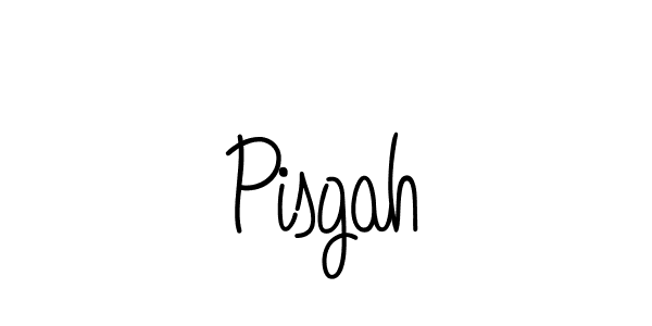 Create a beautiful signature design for name Pisgah. With this signature (Angelique-Rose-font-FFP) fonts, you can make a handwritten signature for free. Pisgah signature style 5 images and pictures png