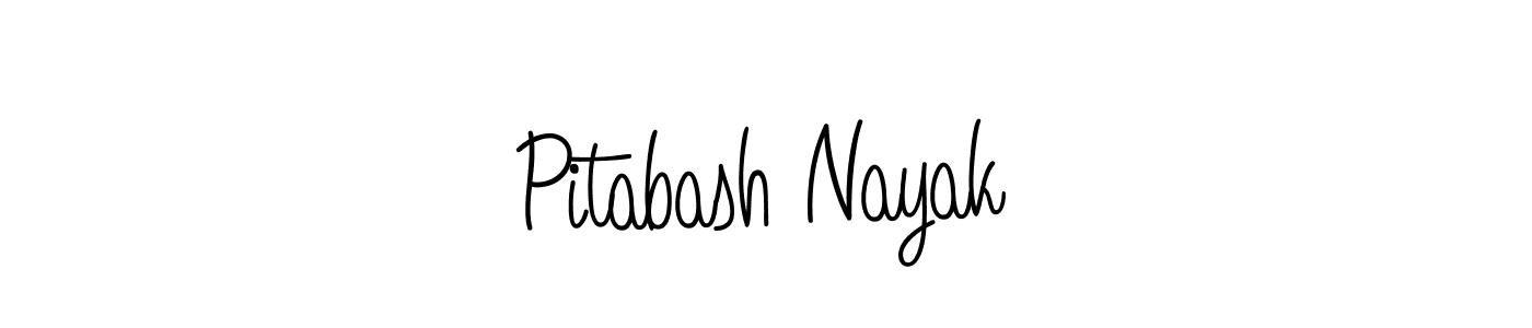 Check out images of Autograph of Pitabash Nayak name. Actor Pitabash Nayak Signature Style. Angelique-Rose-font-FFP is a professional sign style online. Pitabash Nayak signature style 5 images and pictures png