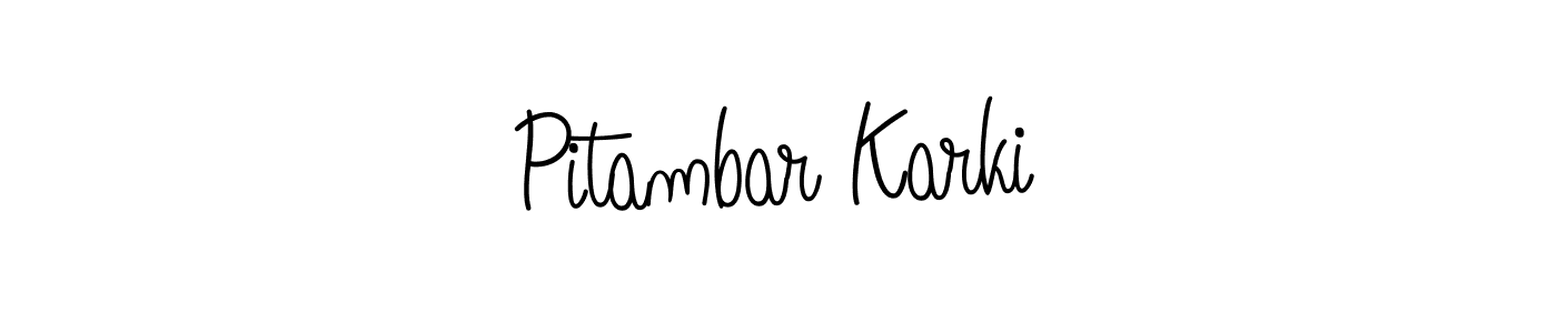 You can use this online signature creator to create a handwritten signature for the name Pitambar Karki. This is the best online autograph maker. Pitambar Karki signature style 5 images and pictures png
