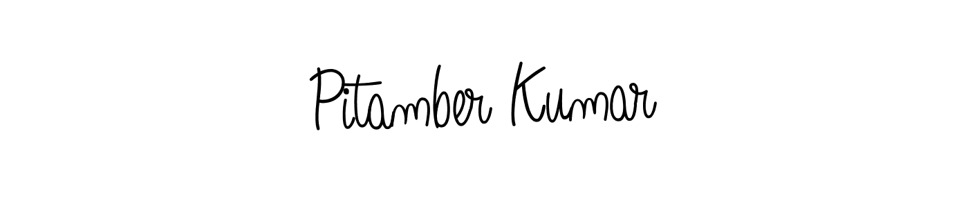 if you are searching for the best signature style for your name Pitamber Kumar. so please give up your signature search. here we have designed multiple signature styles  using Angelique-Rose-font-FFP. Pitamber Kumar signature style 5 images and pictures png