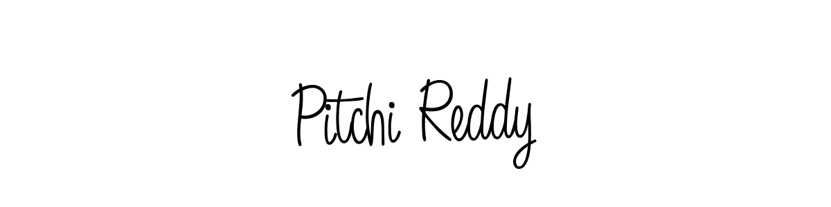 Once you've used our free online signature maker to create your best signature Angelique-Rose-font-FFP style, it's time to enjoy all of the benefits that Pitchi Reddy name signing documents. Pitchi Reddy signature style 5 images and pictures png
