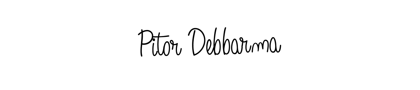 if you are searching for the best signature style for your name Pitor Debbarma. so please give up your signature search. here we have designed multiple signature styles  using Angelique-Rose-font-FFP. Pitor Debbarma signature style 5 images and pictures png