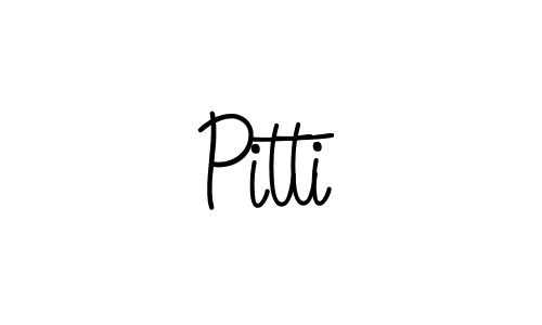 How to Draw Pitti signature style? Angelique-Rose-font-FFP is a latest design signature styles for name Pitti. Pitti signature style 5 images and pictures png