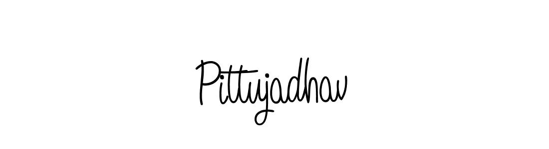 Create a beautiful signature design for name Pittujadhav. With this signature (Angelique-Rose-font-FFP) fonts, you can make a handwritten signature for free. Pittujadhav signature style 5 images and pictures png